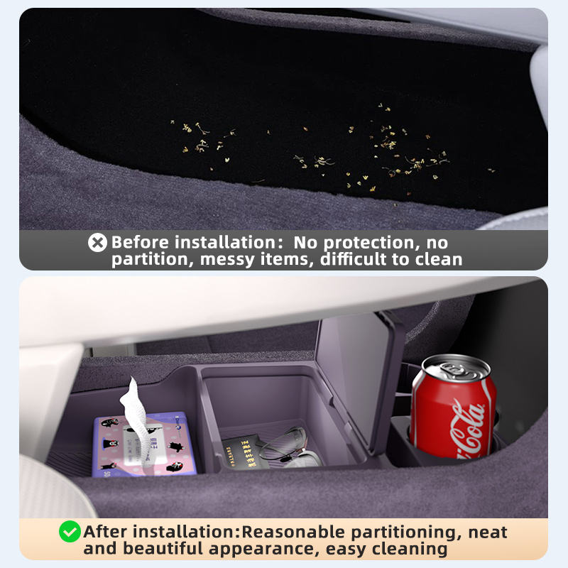 Premium Silicone Center Co<i></i>nsole Storage Tray for 12-Series EV Sedan | Guangzhou Zho<i></i>ngmi Trading Co.,